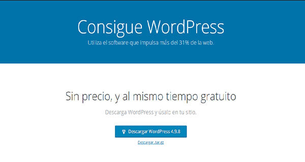 Descargar wordpress Descargar wordpress