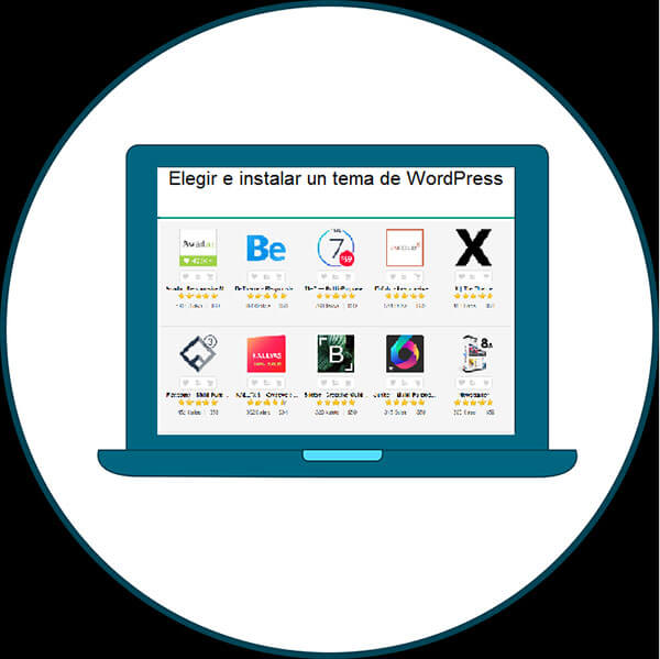 Elegir e instalar un tema de WordPress Elegir e instalar un tema de WordPress