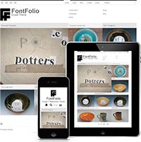 Tema responsive Fontfolio Drupal