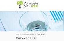 Curso SEO de la UNED Curso de posicionamiento en buscadores UNED